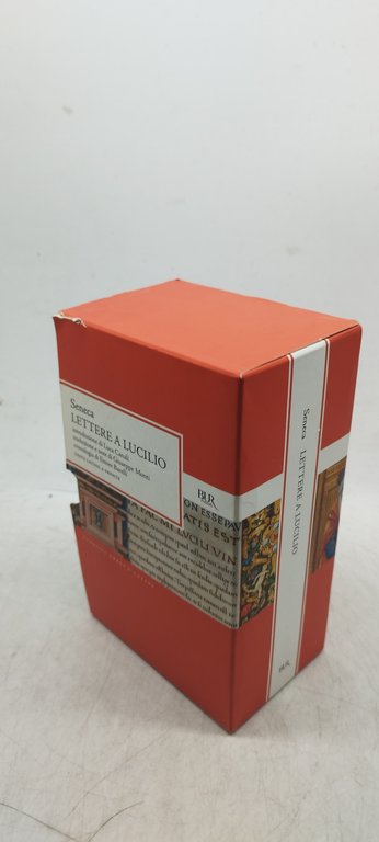 seneca lettere a lucilio 2 volumi cofanetto bur