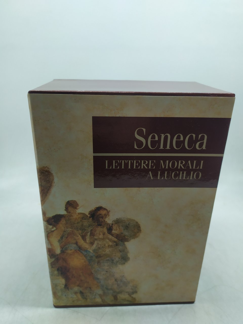 seneca lettere morali a lucilio 2 volumi con cofanetto