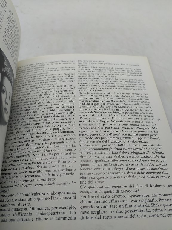 shakespeare e il cinme città di torino assessorato per la …