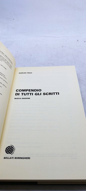 sigmund freud compendio di tutti gli scritti