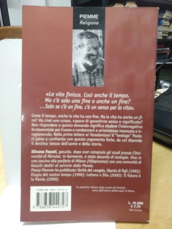 silvano fausti la fine del tempo prima lettera ai tessalonicesi …
