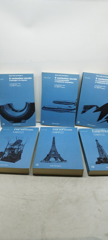 singer storia della tecnologia 14 volumi