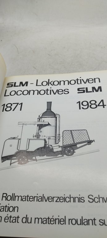 slm-lokomotiven locomotives slm 1871 1984