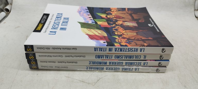 smart history 4 volumi edizioni del capricorno