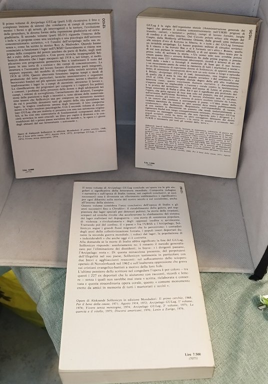 solzenicyn arcipelago gulag 3 volumi | Immagine Gallery 4