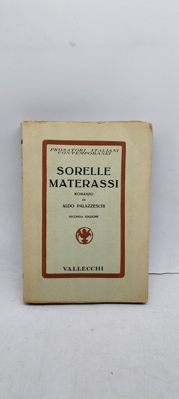 sorelle materassi aldo palazzeschi vallecchi