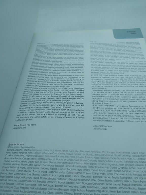 spacejunk annual gallery cataog 2005-2006