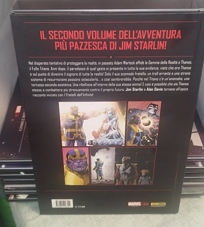 starlin thanos marvel ogn 7 volumi saga infinito + thanos … | Immagine Gallery 7