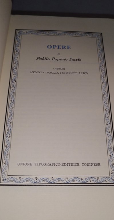 stazio opere classici utet | Immagine Gallery 7