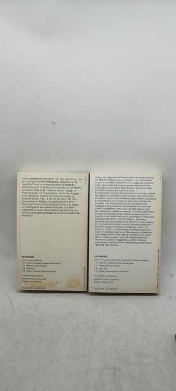 stendhal memorie di un turista einaudi gli struzzi