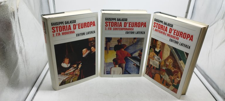 storia d'europa 3 volumi laterza galasso giuseppe