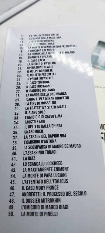 storia dei grandi segreti d'italia la gazzetta dello sport