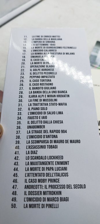 storia dei grandi segreti d'italia la gazzetta dello sport
