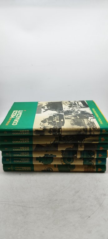storia dei mezzi corazzati + profili 6 volumi 