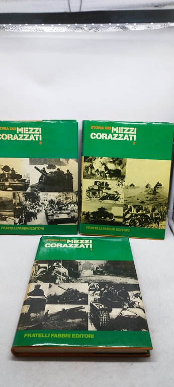 storia dei mezzi corazzati + profili 6 volumi