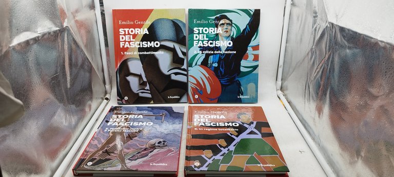 storia del fascismo 15 volumi la repubblica