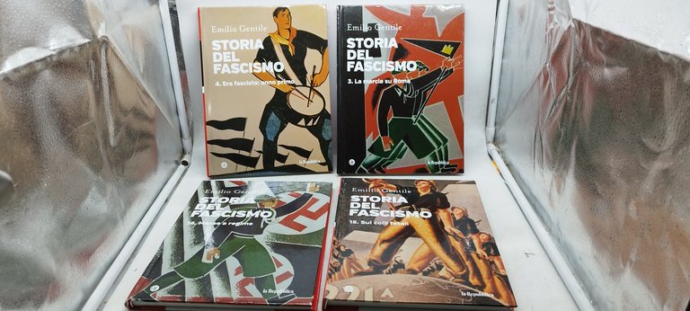 storia del fascismo 15 volumi la repubblica