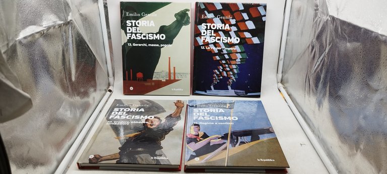 storia del fascismo 15 volumi la repubblica