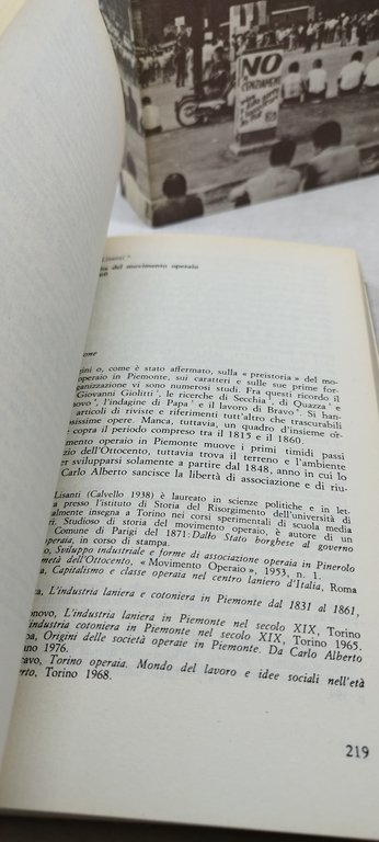 storia del movimento operaio del socialismo e delle lotte sociali …