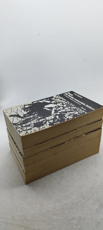 storia del partito comunista italiano einaudi 5 volumi