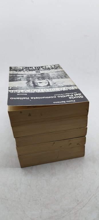 storia del partito comunista italiano einaudi 5 volumi