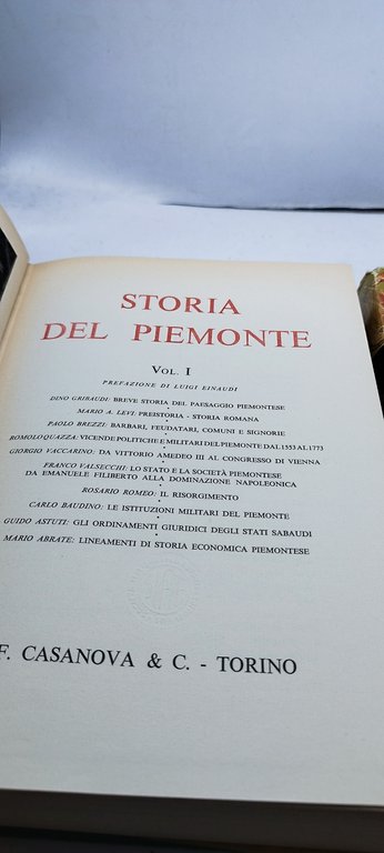 storia del piemonte 2 volumi