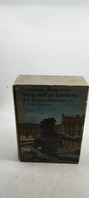 storia dell'architettura del rinascimeno cofanetto 2 volumi