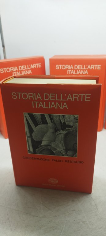 storia dell'arte italiana 12 volumi einaudi