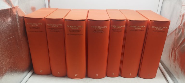 storia dell'arte italiana 12 volumi einaudi