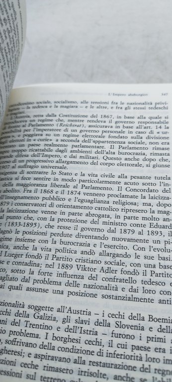 storia dell'età contemporanea dalla restaurazione all'eurocomunismo