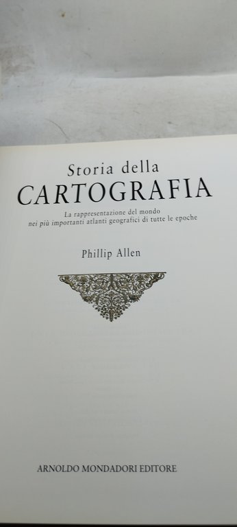storia della catografia philip allen