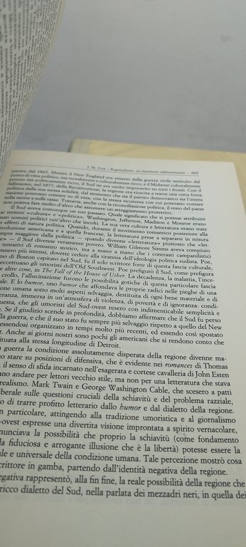 storia della civiltà letteraria degli stati uniti 3 volumi utet