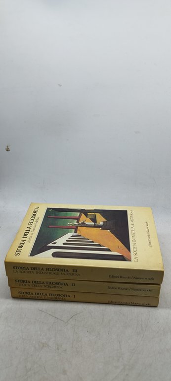 storia della filosofia 3 volumi