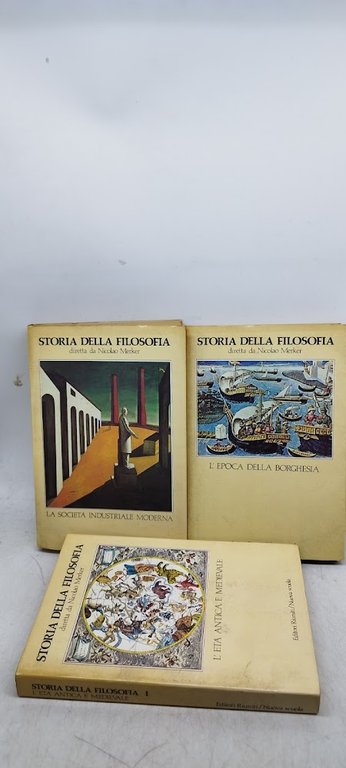 storia della filosofia 3 volumi