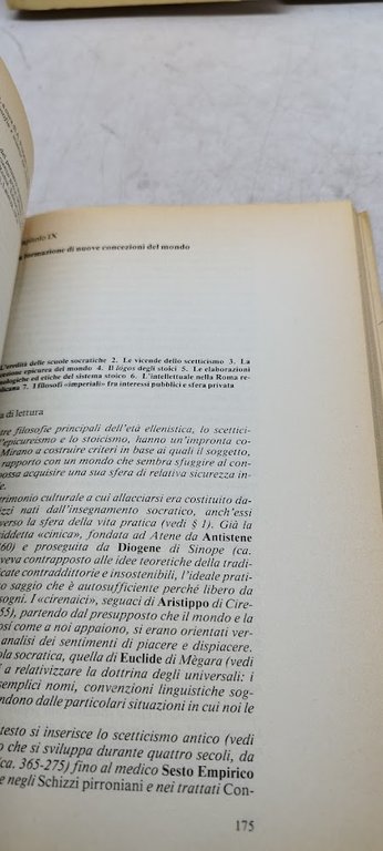 storia della filosofia 3 volumi