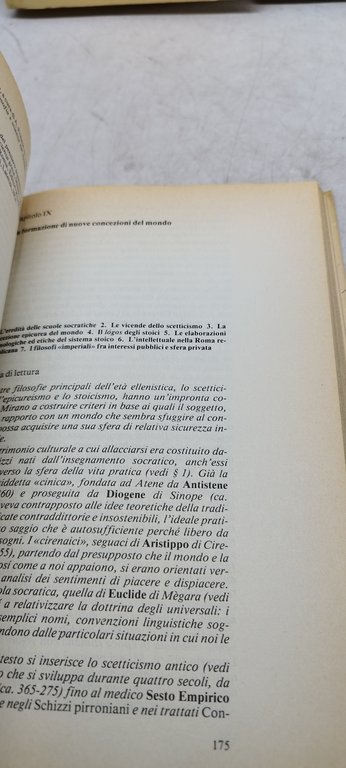 storia della filosofia 3 volumi