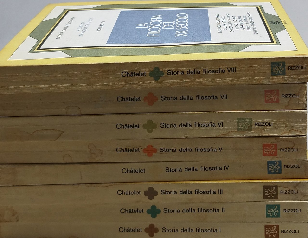 storia della filosofia 8 volumi