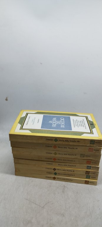 storia della filosofia 8 volumi
