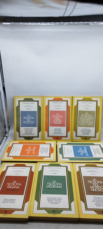 storia della filosofia 8 volumi