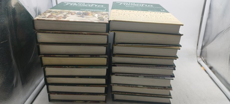 storia della filosofia la biblioteca di repubblica l'espresso 16 volumi