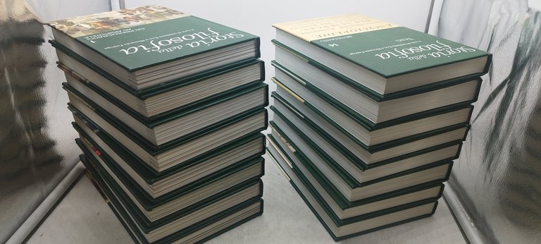 storia della filosofia la biblioteca di repubblica l'espresso 16 volumi