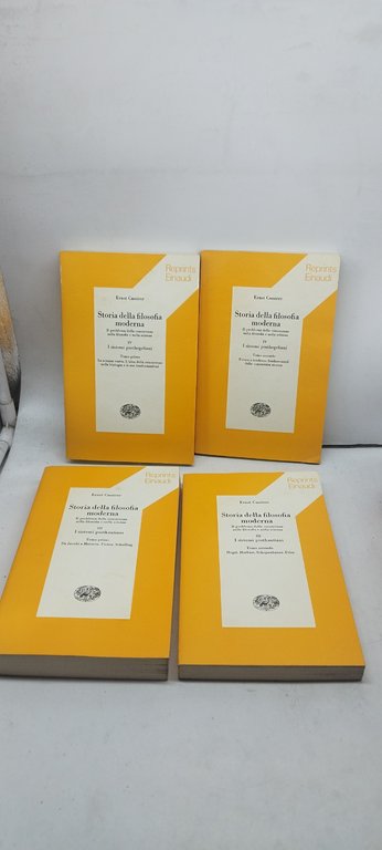 storia della filosofia moderna 10 volumi einaudi