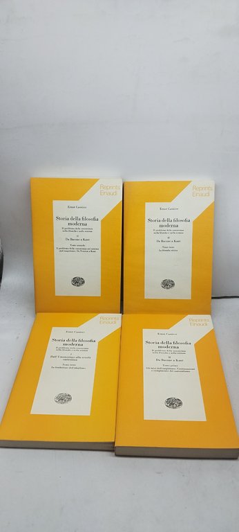 storia della filosofia moderna 10 volumi einaudi