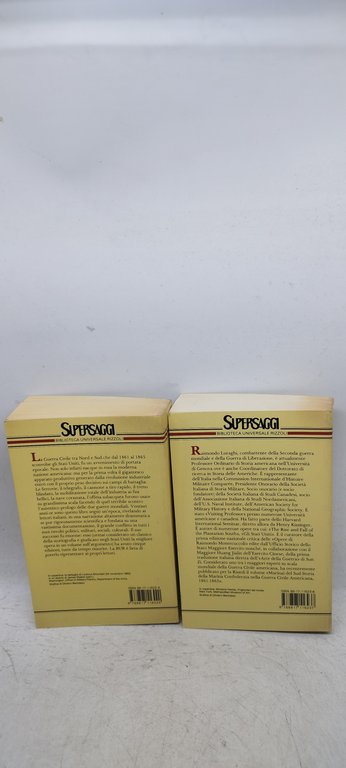 storia della guerra civile americana 2 volumi