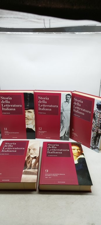 storia della letteratura italiana mondadori 16 volumi