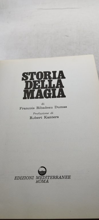 storia della magia edizioni mediterranee