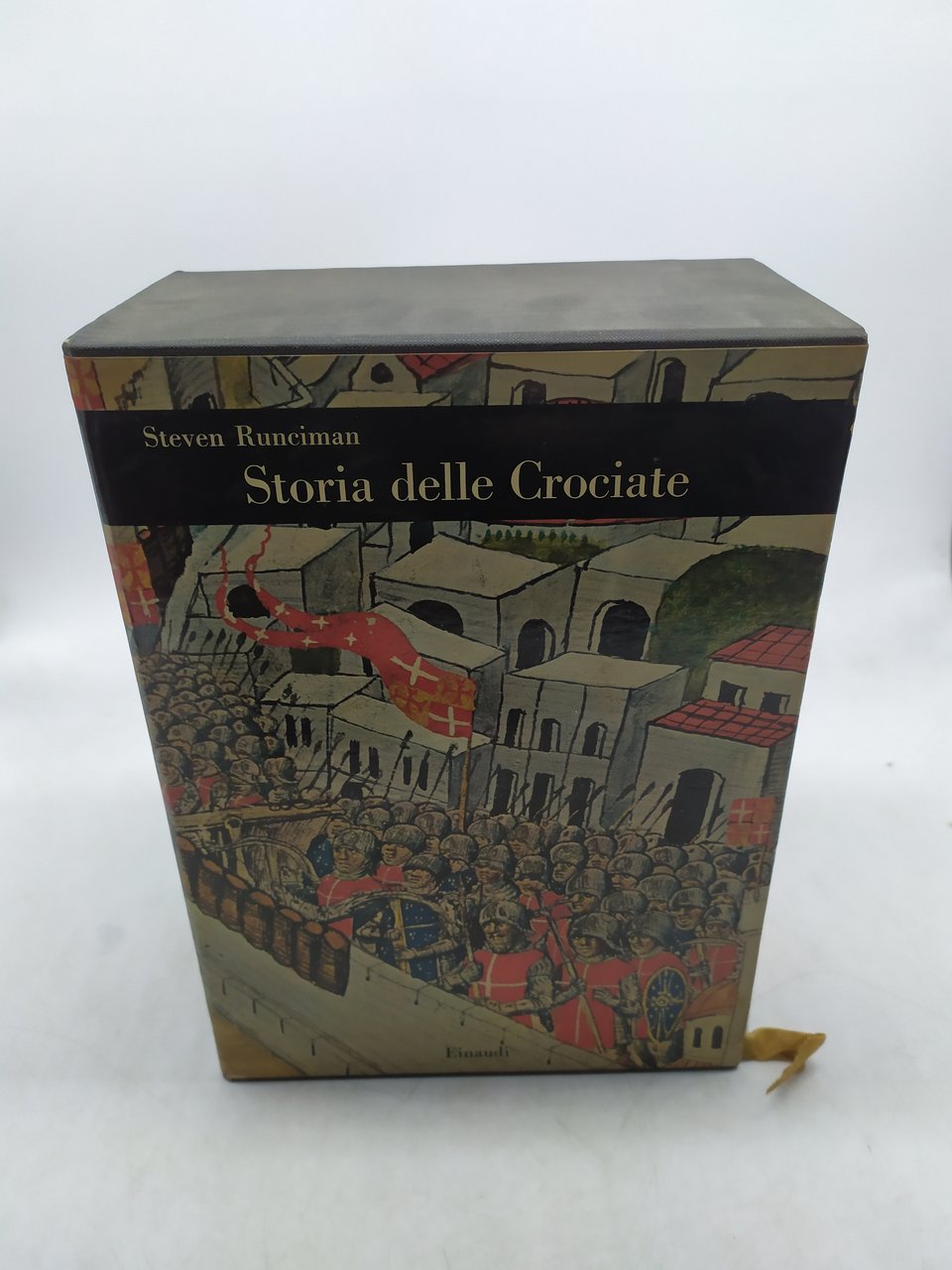 storia delle crociate steven runciman 2 volumi einaudi