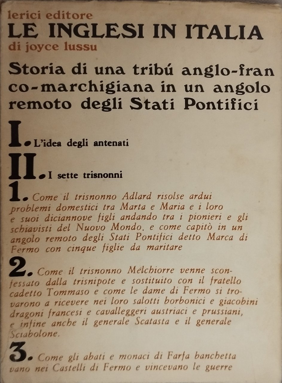 storia di una tribù anglo franco marchigiana in un angologo … | Immagine principale