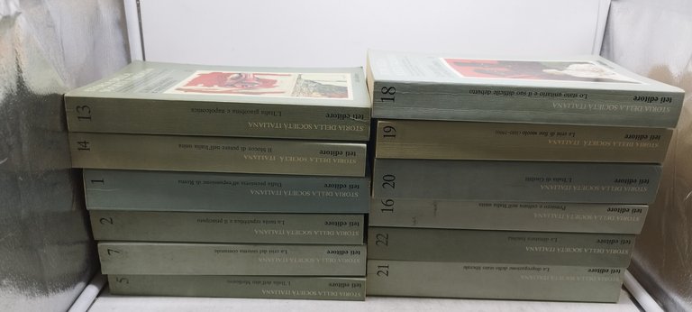 storia e società italiana 12 volumi teti editore