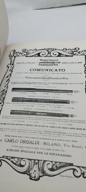 storia universale della stilografia dalle origini agli anni sessanta